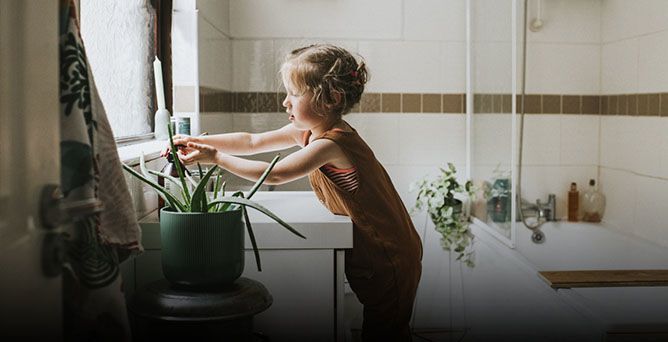Un hogar apto para niños: cómo organizar el baño