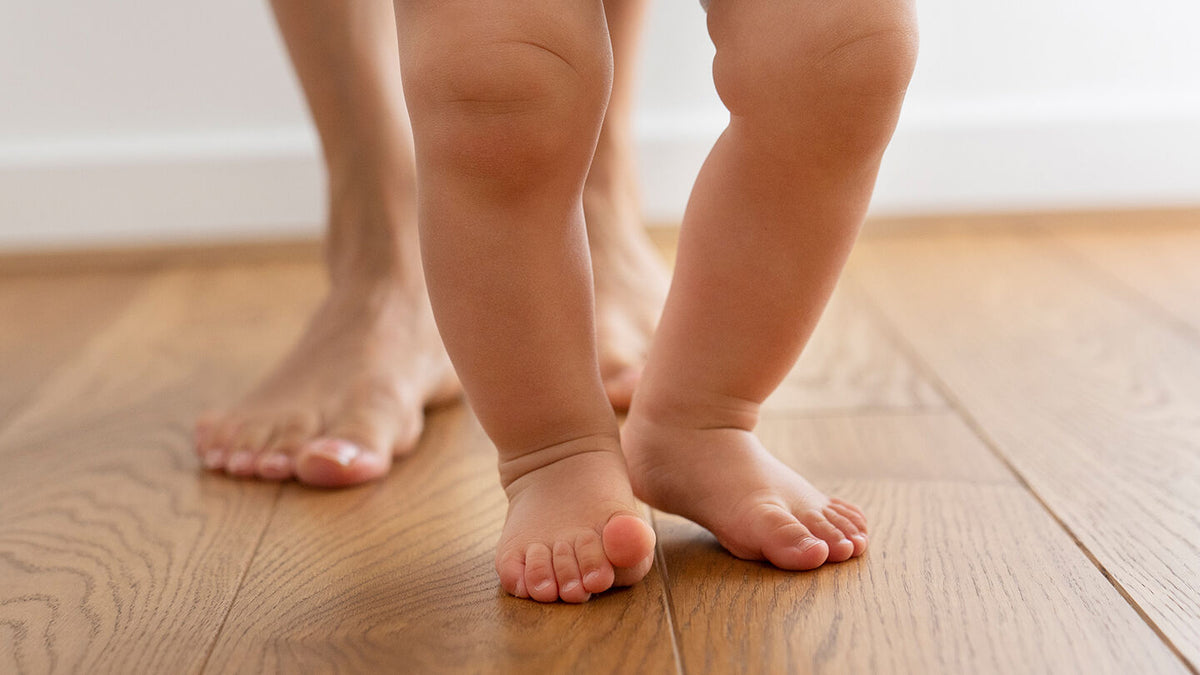 ¿Cuándo empiezan a caminar los bebés?